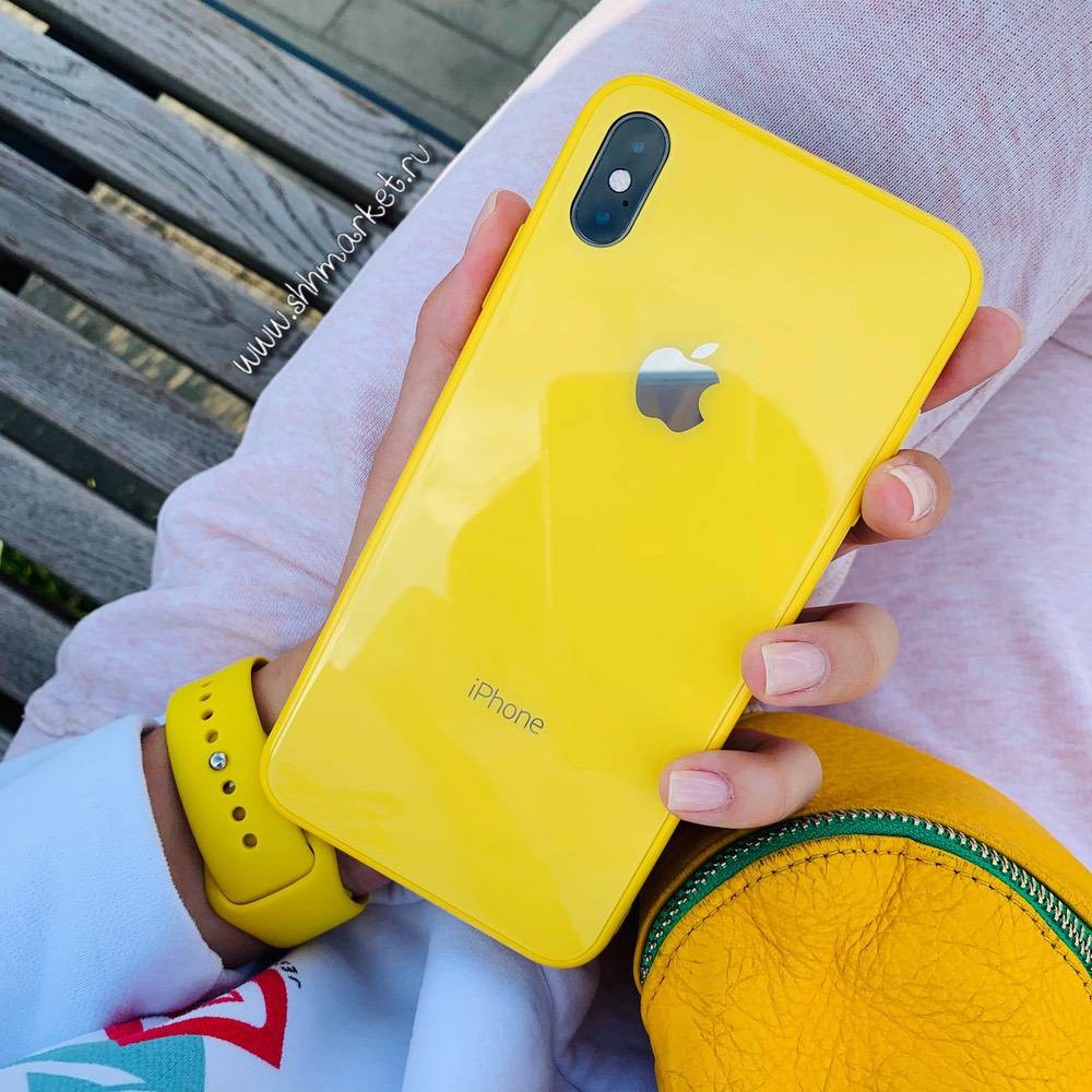 Закаленный чехол. Iphone XS Max жёлтый чехол. Айфон XS Макс желтый. Айфон 10 XS желтый. Iphone XS Мах желтый.