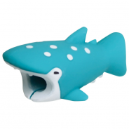 Зверушка-игрушка для защиты кабеля от износа "Китовая акула" для iPhone