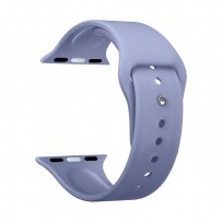 Ремешок силиконовый Deppa Band Silicone D-47135 для Apple Watch 44мм/ 42мм Лавандовый