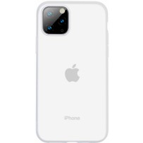 Baseus чехол для iPhone 11 Pro Max (WIAPIPH65S-GD02), прозрачный, белый