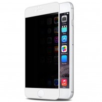 Стекло защитное "Антишпион" 3D для iPhone 7/8 PLUS, белый