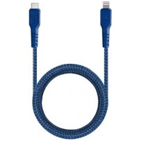 EnergEA Кабель FibraTough USB-C - Lightning MFI Blue 1.5m