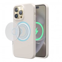 Чехол Elago для iPhone 14 Pro MagSafe Soft silicone case Stone (ES14MSSC61PRO-ST)