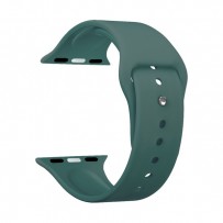 Ремешок силиконовый Deppa Band Silicone D-47133 для Apple Watch 44мм/ 42мм Зеленый
