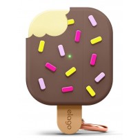 Чехол Elago для AirPods 3 (2021) Unique Ice Cream Hang case Brown