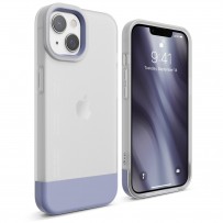 Чехол Elago для iPhone 13 GLIDE (tpu+pc) Transparent/Purple (ES13GL61-TRPU)