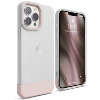 Чехол Elago для iPhone 13 Pro Max GLIDE (tpu+pc) Transparent/Lovely Pink (ES13GL67-TRLPK)