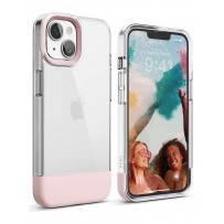 Чехол Elago для iPhone 14 GLIDE (tpu+pc) Clear/Lovely Pink (ES14GL61-TRLPK)