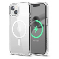 Чехол Elago для iPhone 14 MagSafe HYBRID (pc/tpu) Transparent (ES14MSHB61-TR)