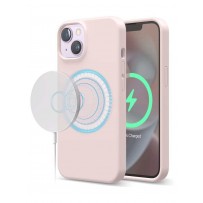 Чехол Elago для iPhone 14 MagSafe Soft silicone case Lovely Pink (ES14MSSC61-LPK)