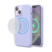 Чехол Elago для iPhone 14 MagSafe Soft silicone case Purple (ES14MSSC61-PU)