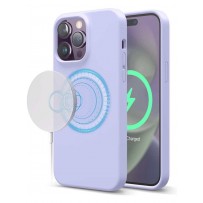 Чехол Elago для iPhone 14 Pro MagSafe Soft silicone case Purple (ES14MSSC61PRO-PU)