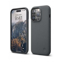 Чехол Elago для iPhone 14 Pro Max PEBBLE (tpu/stone) Dark Grey (ES14PB67PRO-DGY)