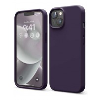 Чехол Elago для iPhone 14 MagSafe Soft silicone case Dark Purple (ES14SC61-DPU)