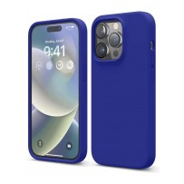 Чехол Elago для iPhone 14 Pro Soft silicone (Liquid) Cobalt Blue (ES14SC61PRO-CBL)