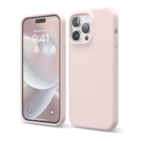 Чехол Elago для iPhone 14 Pro Soft silicone (Liquid) Lovely Pink (ES14SC61PRO-LPK)