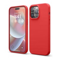 Чехол Elago для iPhone 14 Pro Soft silicone (Liquid) Red (ES14SC61PRO-RD)