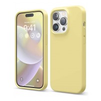 Чехол Elago для iPhone 14 Pro Soft silicone (Liquid) Yellow (ES14SC61PRO-YE)