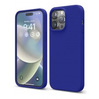 Чехол Elago для iPhone 14 Pro Max Soft silicone (Liquid) Cobalt Blue (ES14SC67PRO-CBL)