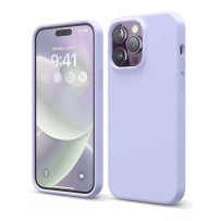 Чехол Elago для iPhone 14 Pro Max Soft silicone (Liquid) Purple (ES14SC67PRO-PU)
