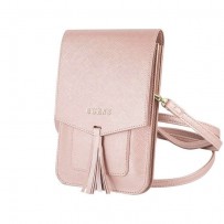 Сумка Guess для смартфонов Wallet Bag Saffiano look Pink (GUWBSSAPI)