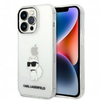 Чехол KARL Lagerfeld для iPhone 14 Pro PC/TPU NFT Choupette Hard Transparent (KLHCP14LHNCHTCT)