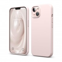 Чехол Elago для iPhone 13 Soft silicone (Liquid) Lovely Pink (ES13SC61-LPK)
