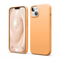 Чехол Elago для iPhone 13 Soft silicone (Liquid) Orange (ES13SC61-OR)