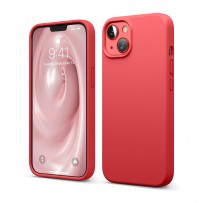 Чехол Elago для iPhone 13 Soft silicone (Liquid) Red (ES13SC61-RD)