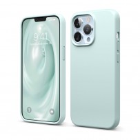 Чехол Elago для iPhone 13 Pro Soft silicone (Liquid) Mint (ES13SC61PRO-MT)